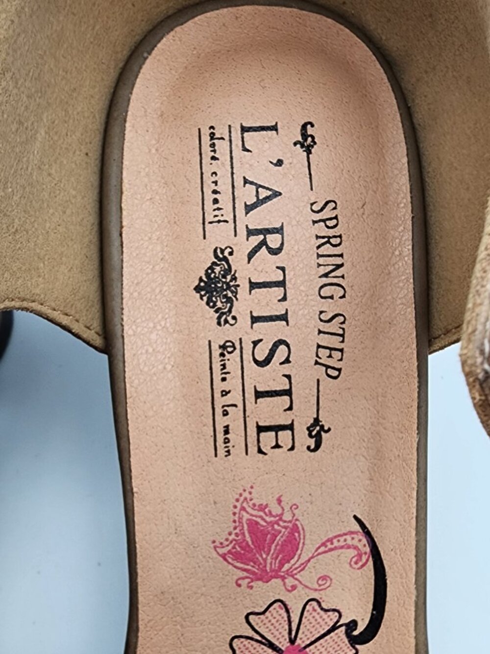 "Visionary" Embossed Leather Mary Jane Heels by L'Artiste | Women's 8.5 - Picture 12 of 17